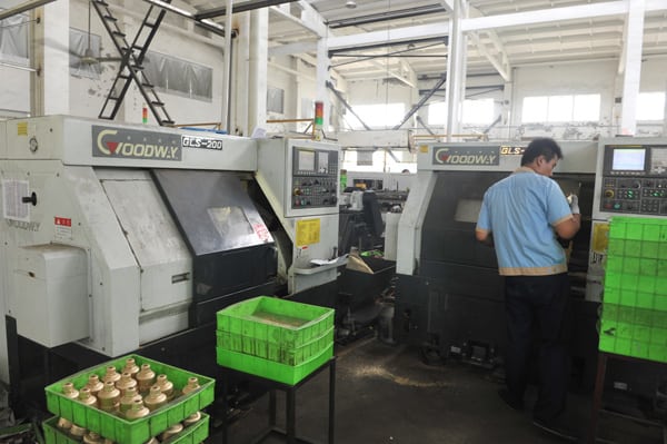 CNC machine brass parts