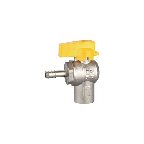 Brass Gas Cock Angle Ball Valve 1/2