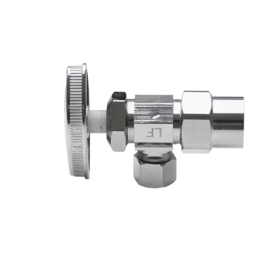 Brass Shut Off Compression Angle Valve - Image 2