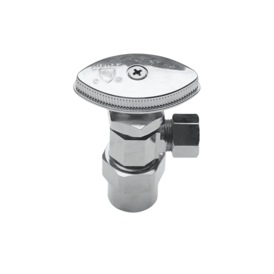 Brass Shut Off Compression Angle Valve - Image 3