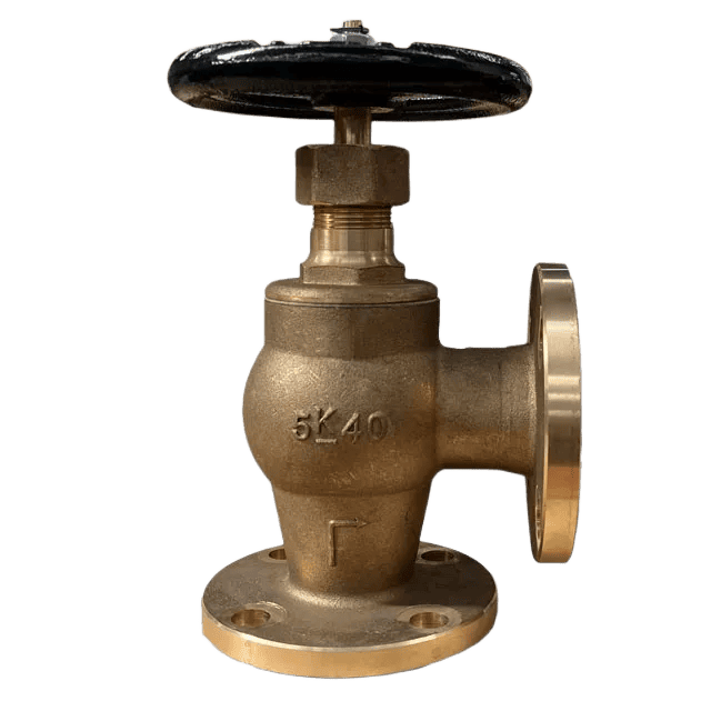 Bronze flange angle valve