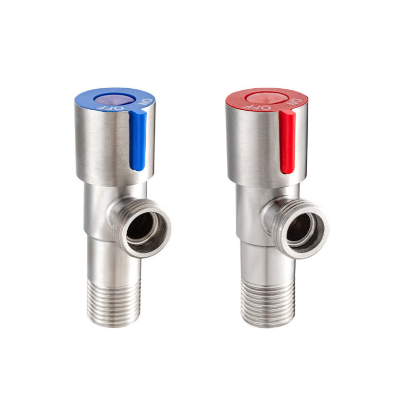 Toilet stainless steel angle valve