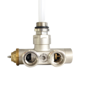 Temperature brass valve body