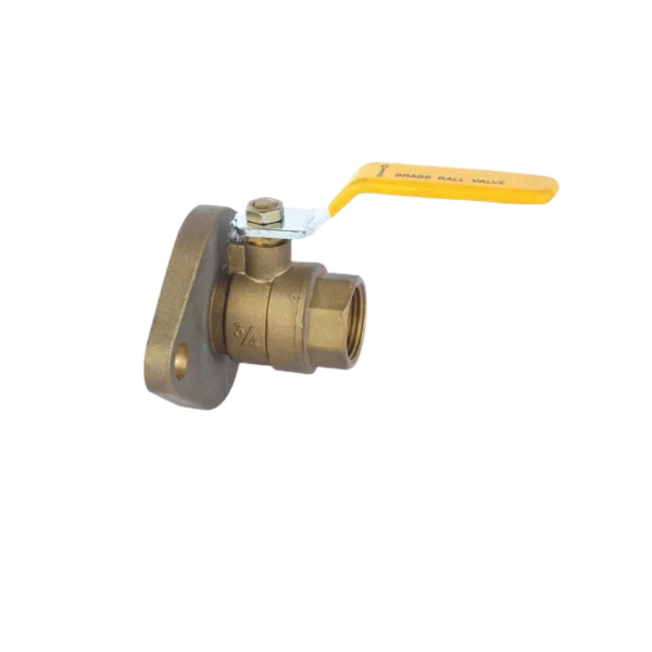 bsp thread with flanged ball valve