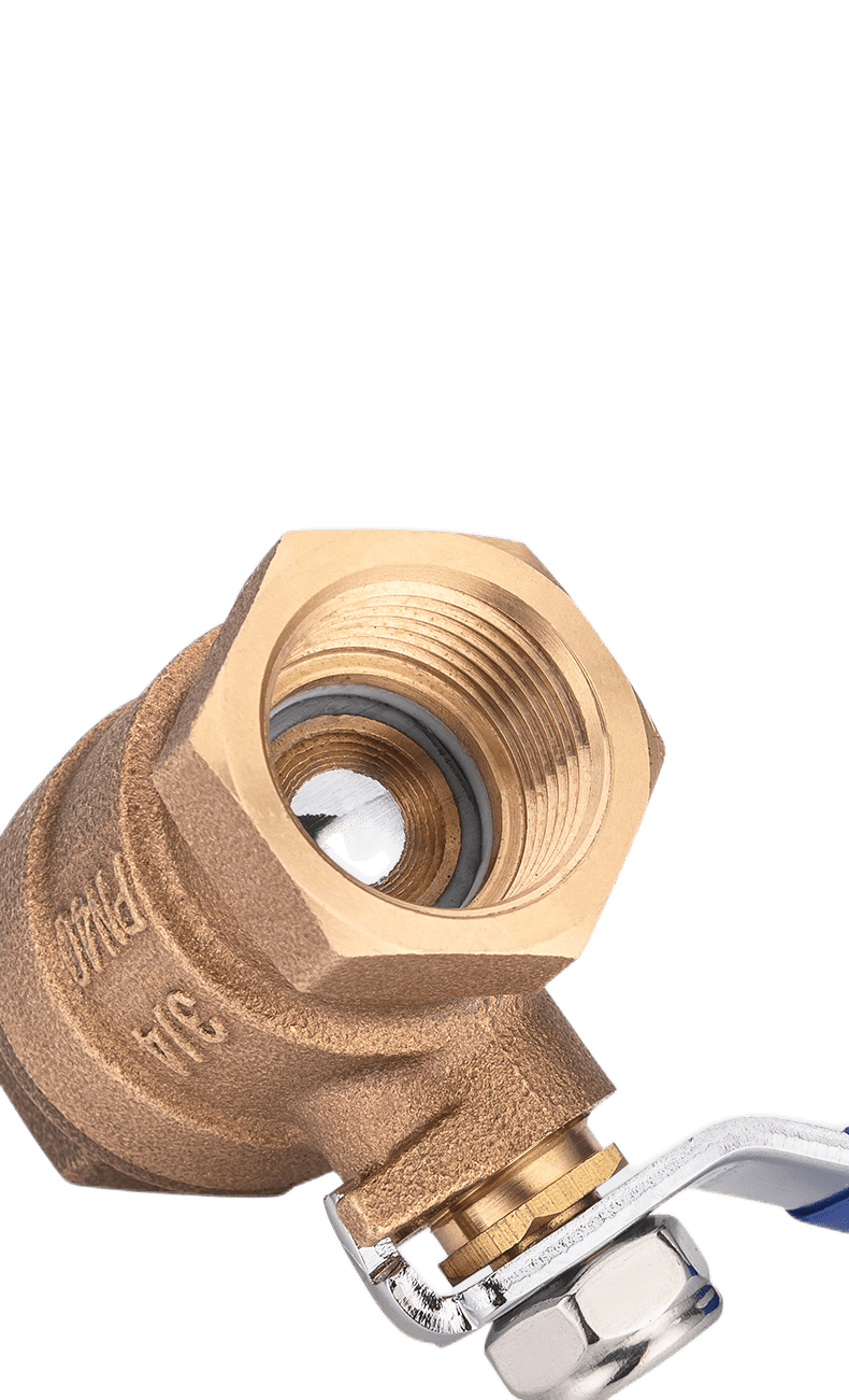 600 wog bronze ball valve
