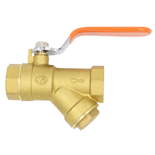 strainer filter ball valve