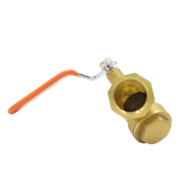 strainer filter ball valve