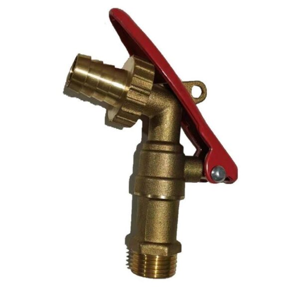 lock handle bibcock valve