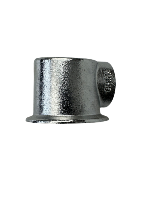 Brass Closet Spud Elbow Nickel Plated