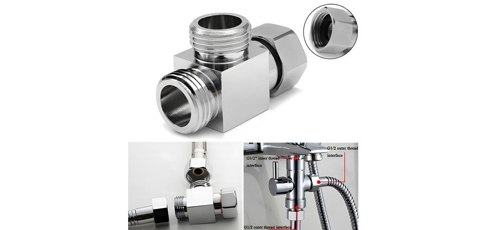 diverter angle valve 3 way