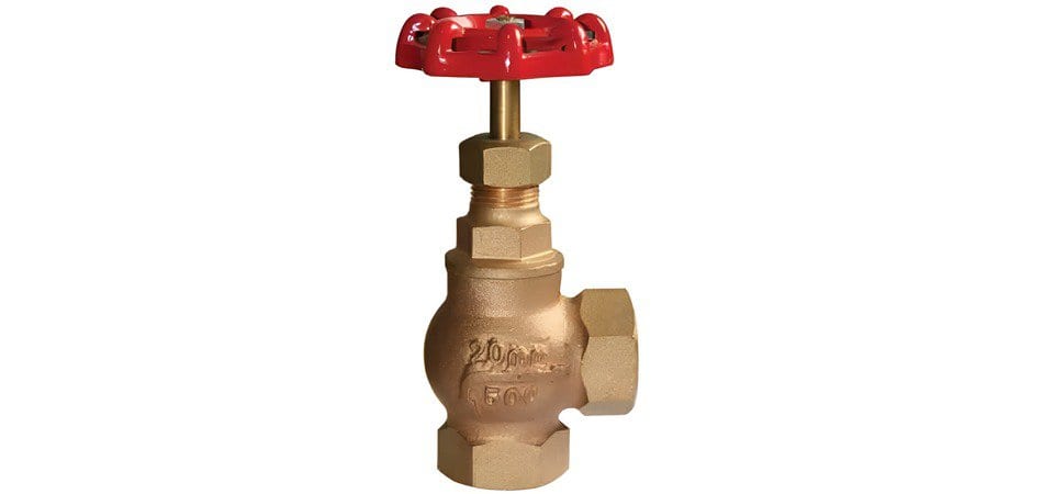 bronze globe angle valve