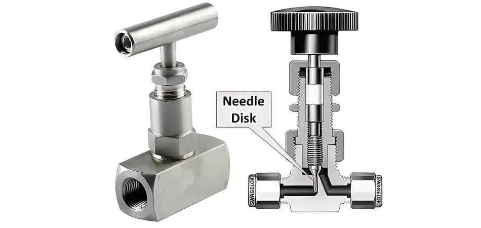 ss316 angle needle valve