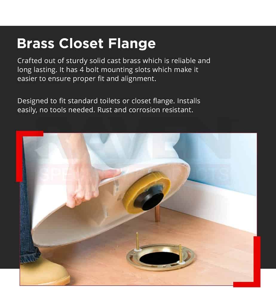 toilet floor closet flange