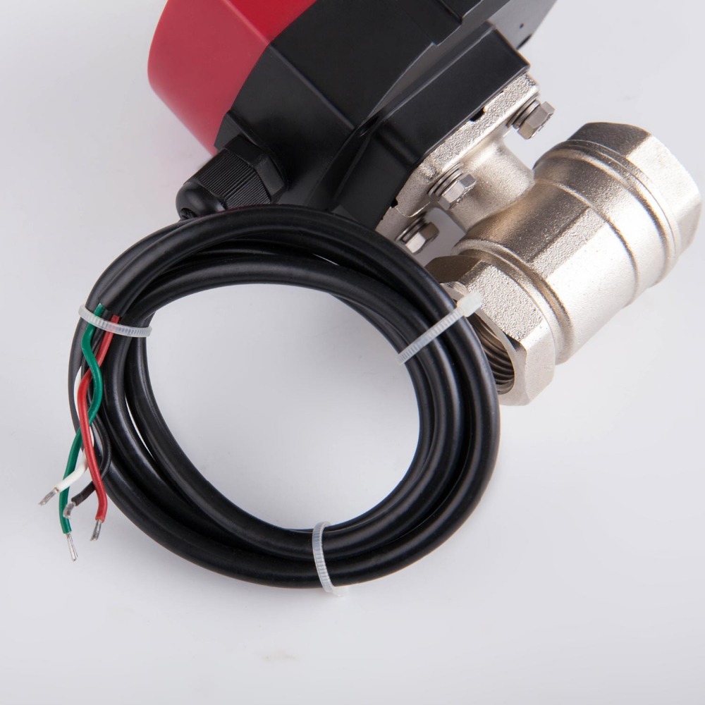 motorized brass ball valve