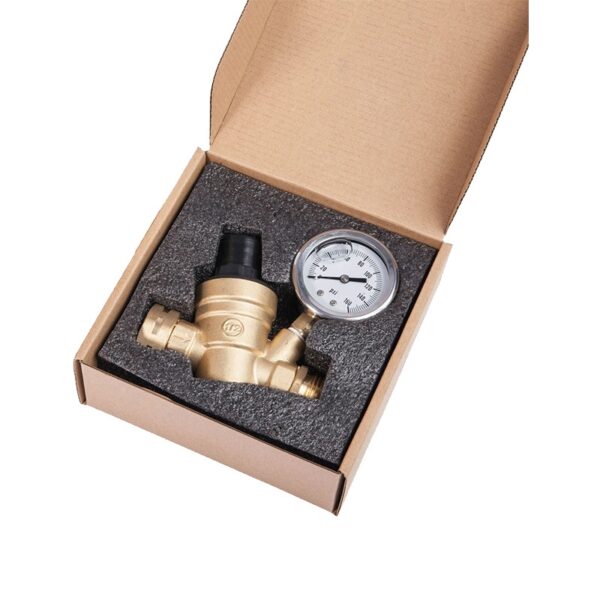 Pressure Reducing Valve Regulator with a box