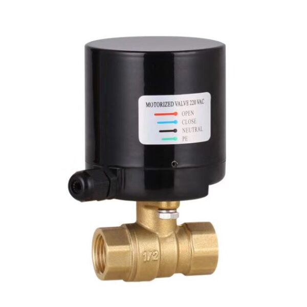 Solenoid Ball Valve From Half Inch To One Inch