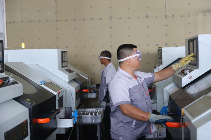 CNC machine in workshops