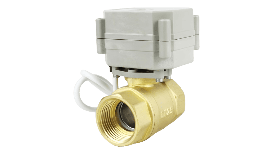 electric ball valve with actuator