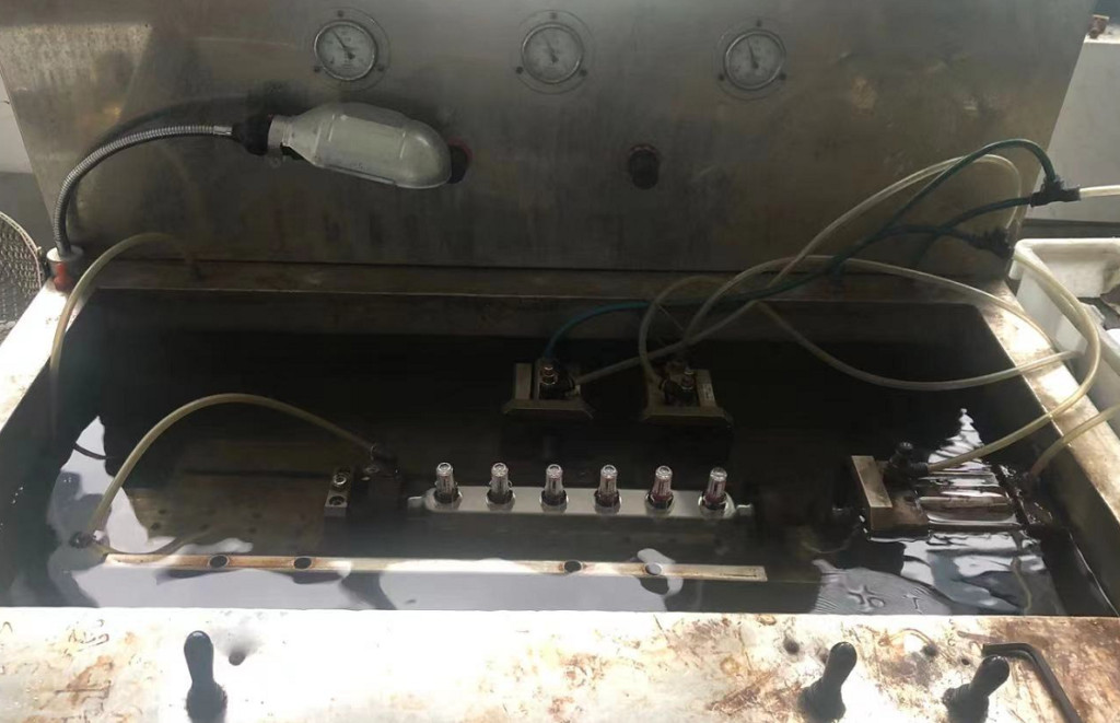 water leakage test of manifold