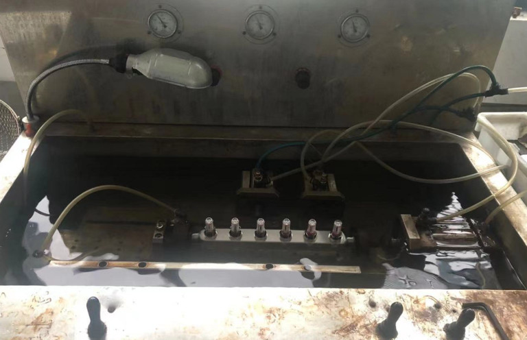 water leakage test of manifold