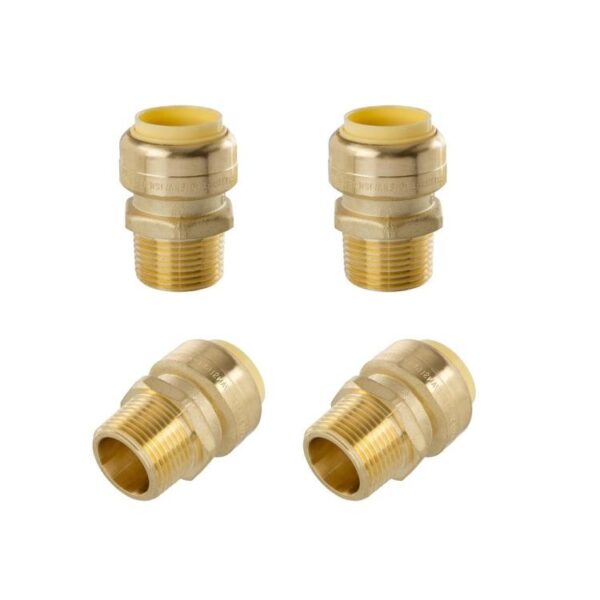 SharkBite 1/2 Inch Brass Coupling - Image 4