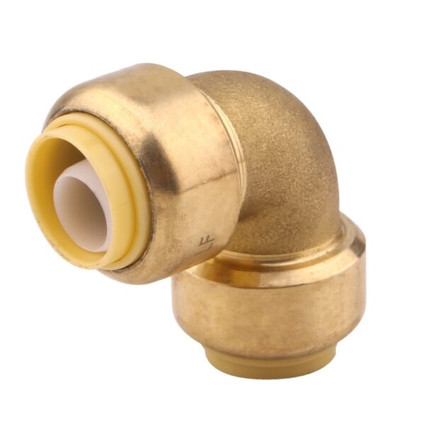 Brass Pushfit Elbow Fitting - Image 4