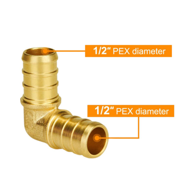 1/2 Pex diameter