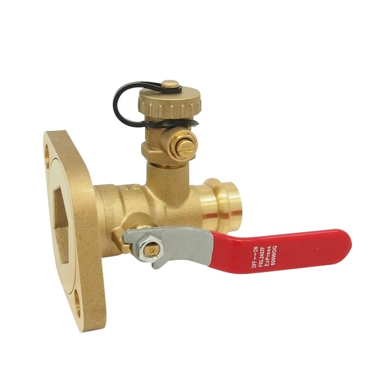 brass flange ball valve