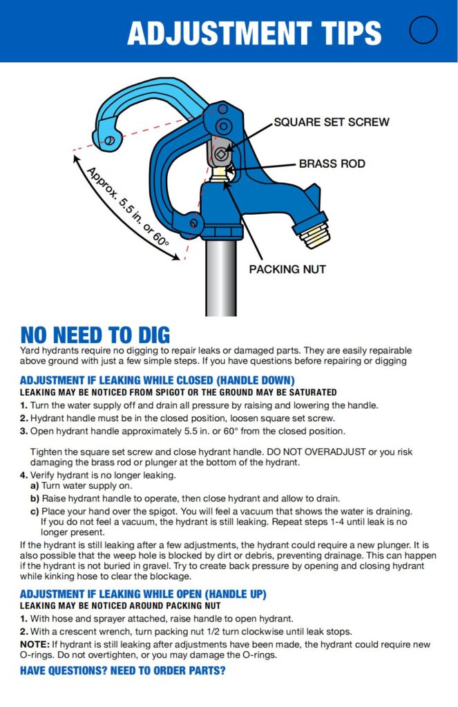 hydrant install tips plumberstar china