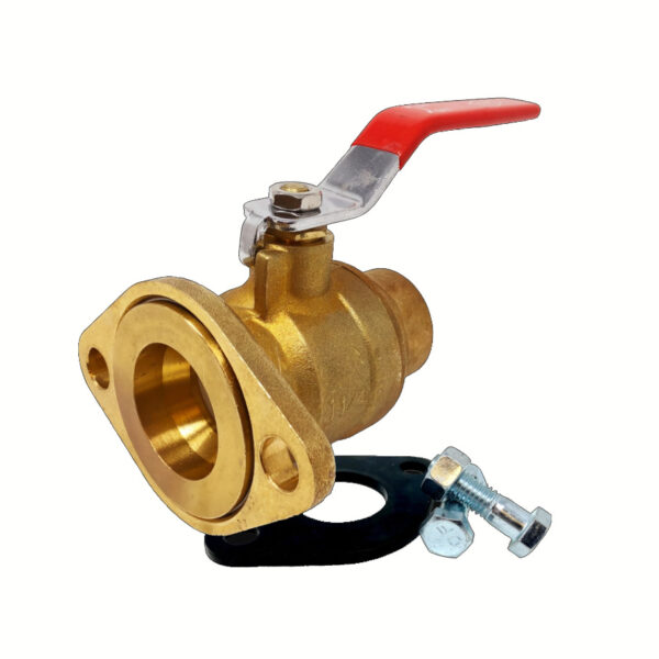 Flanged Brass Isolation Valve - Image 3