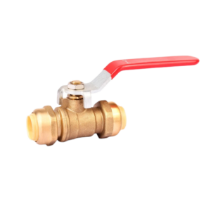 push brass valve