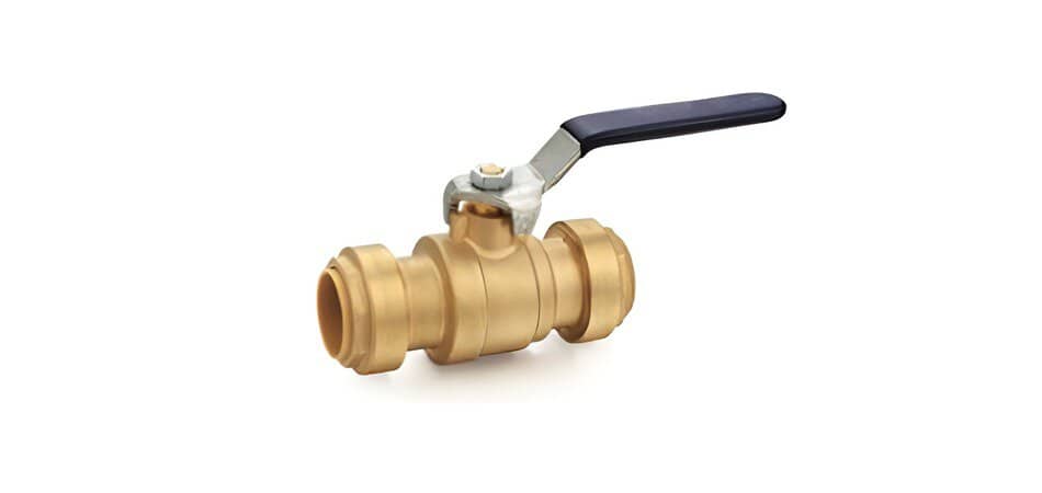 push brass valve
