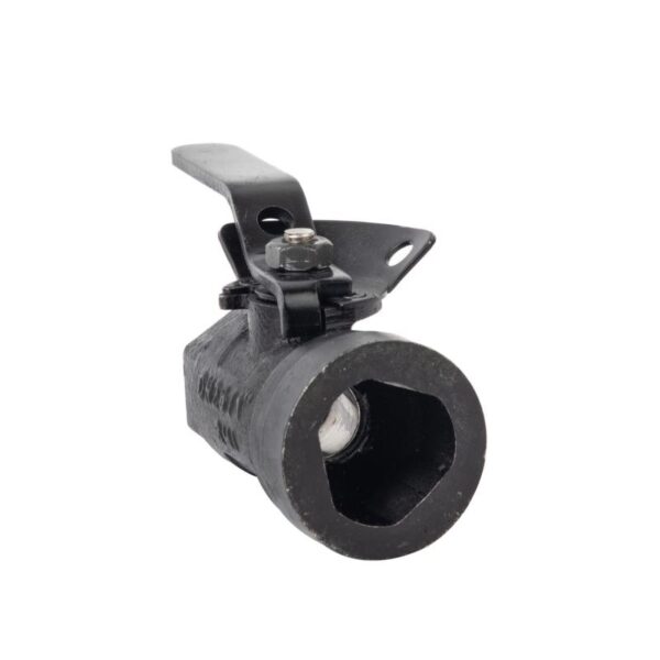 Ductile iron oilfield ball valve with thread