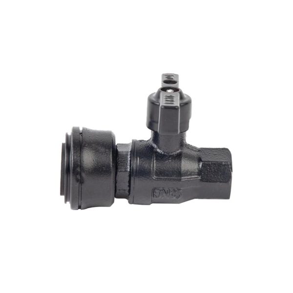 Iron Gas Valve with anti-theft and union
