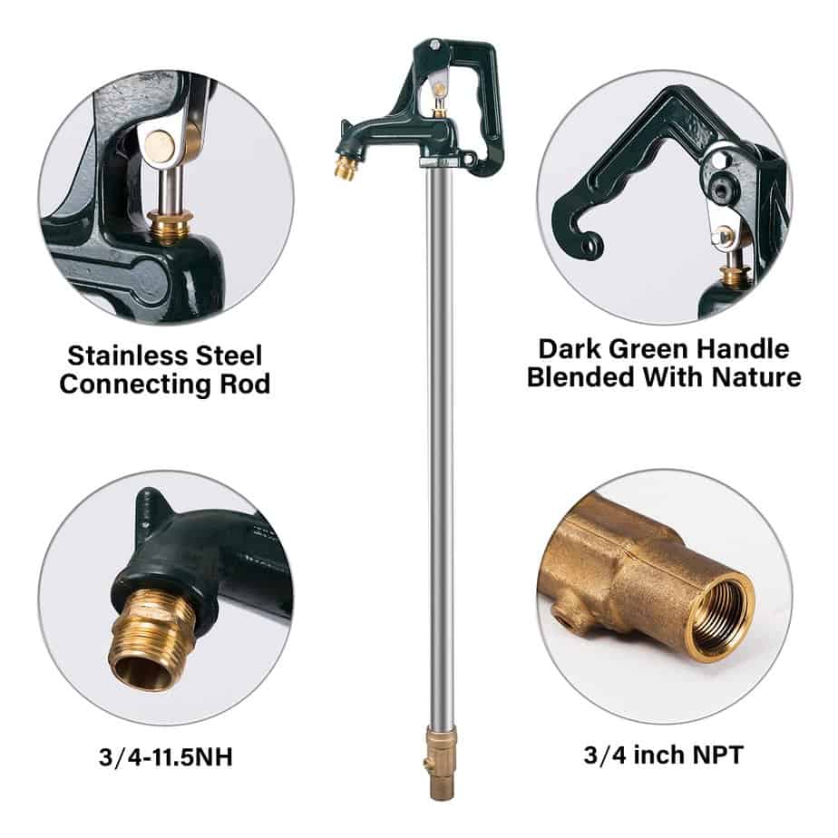 depth frost proof hydrant