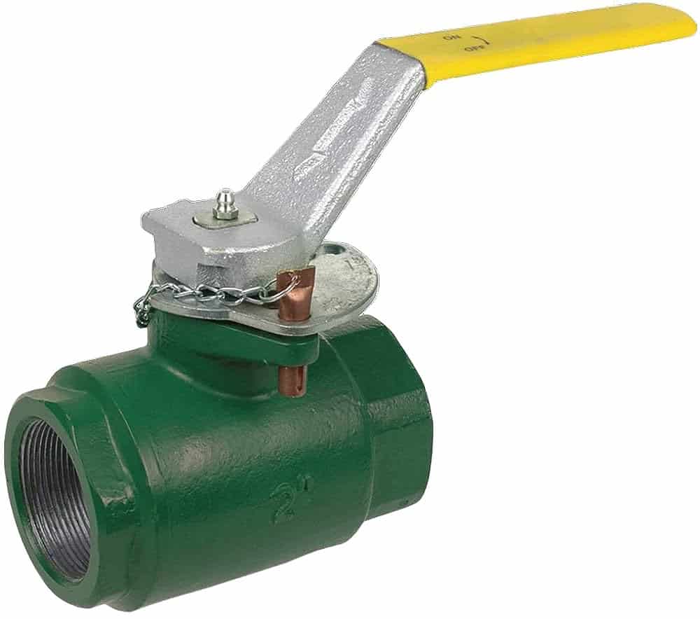 cast iron ball valve with painting color