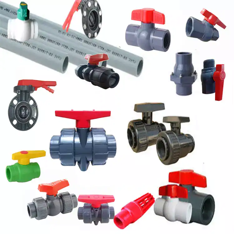 types of pvc valves