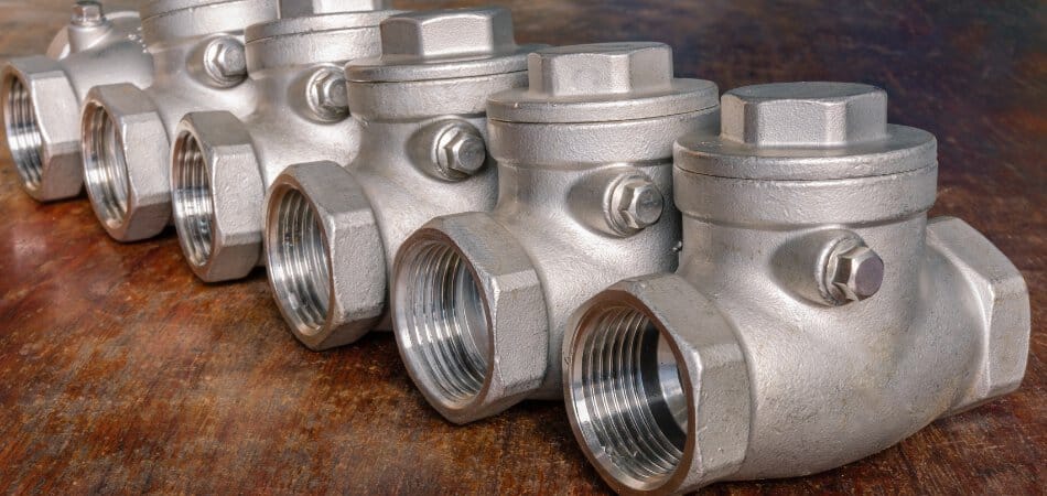 check valves with swing type