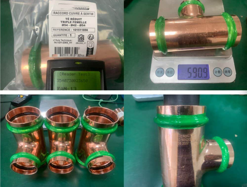 copper pipe fitting