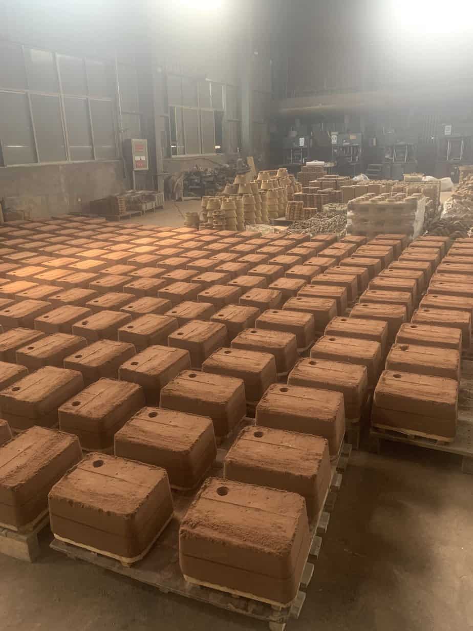 casting process for bronze