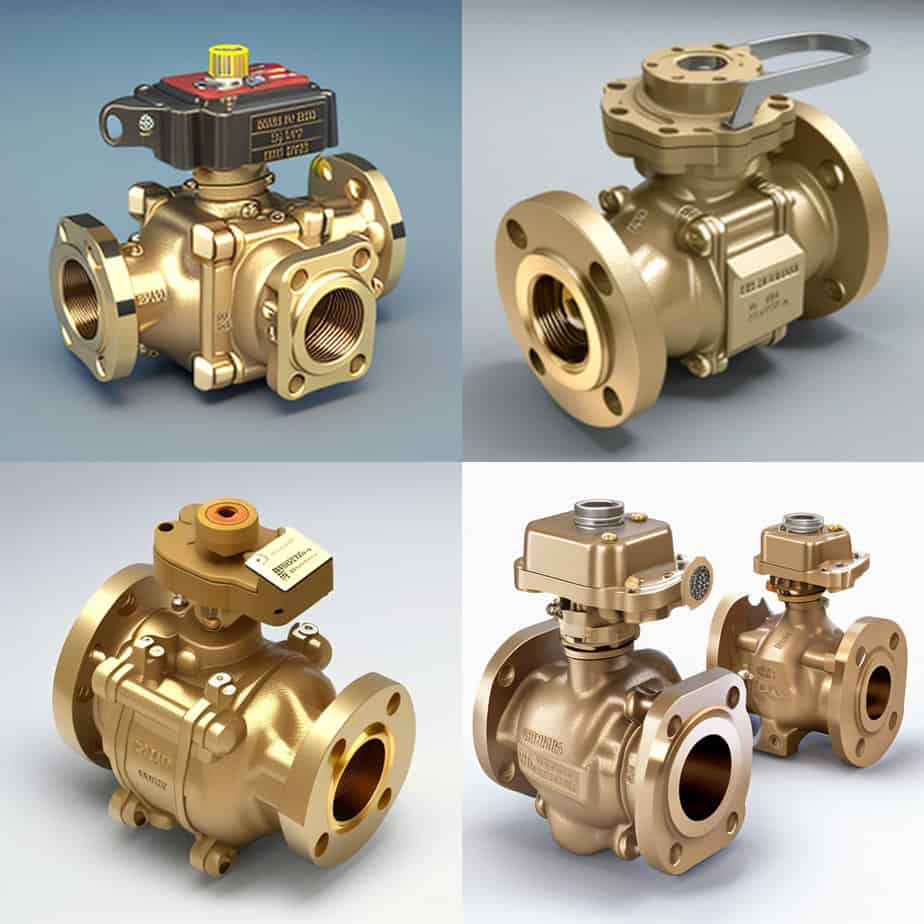 brass cf8m ball valve applications