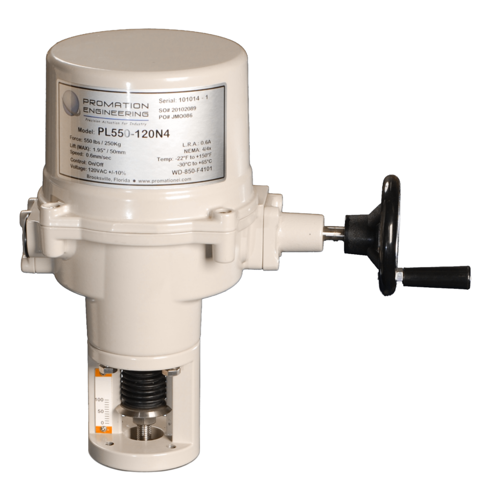 linear electric valve actuators