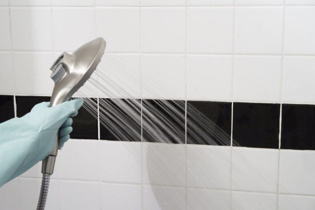 shower head fixing