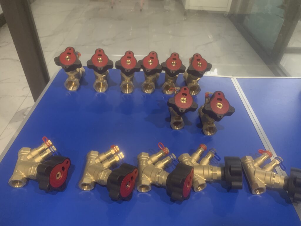 static digital lock balance valves