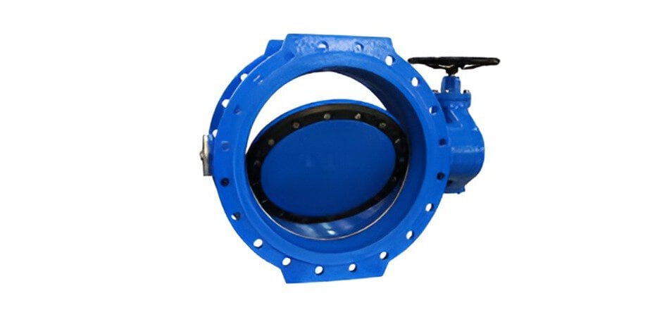 Flanged butterfly valve
