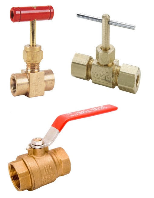 needle valve and ball valve