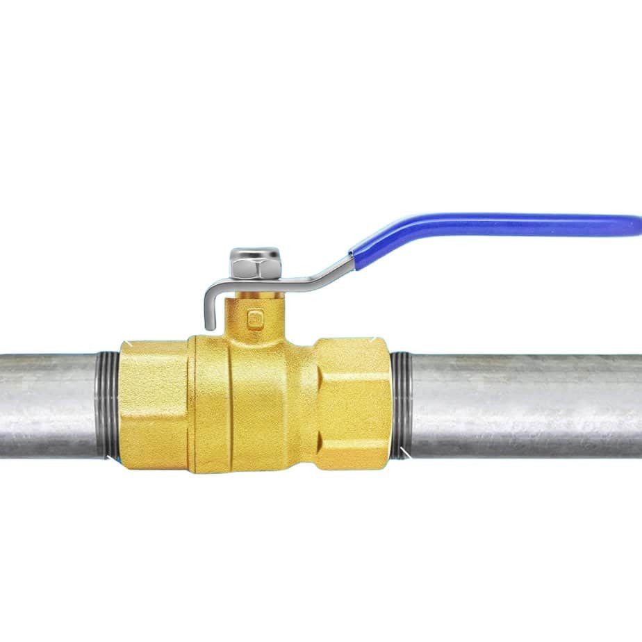 ball valve works in plumbing