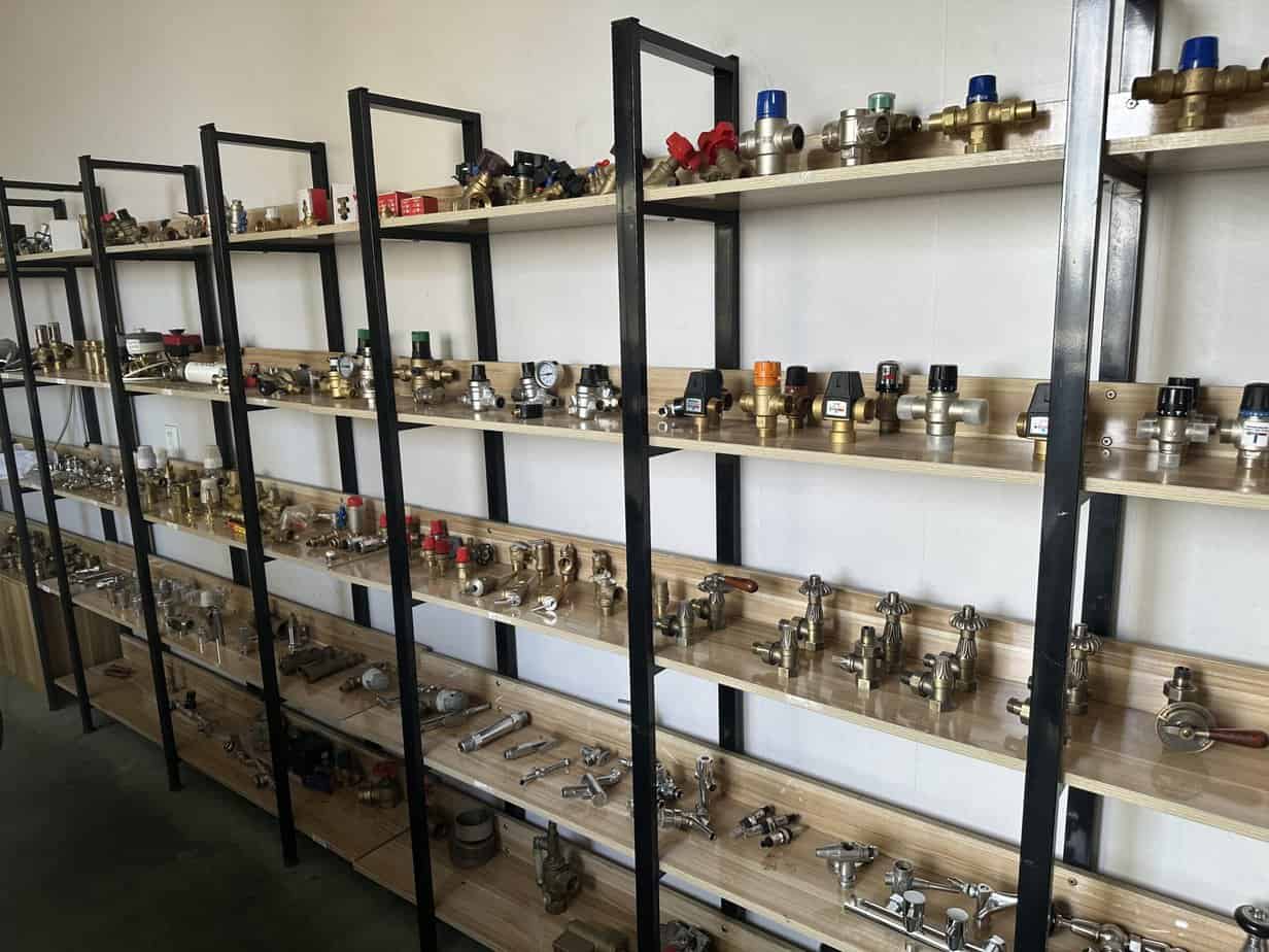 show room for thermostatic valves