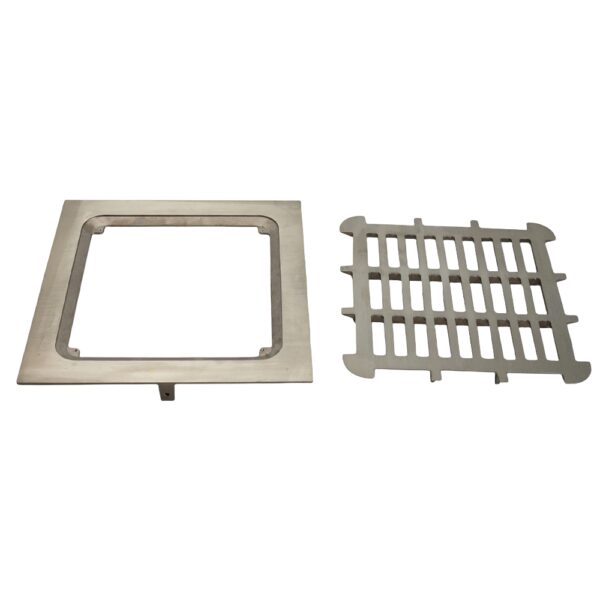 Square Ni-Bronze Grid Strainer - Image 3