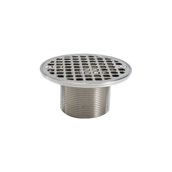 bathroom round brass chrome plated shower drain 0961b